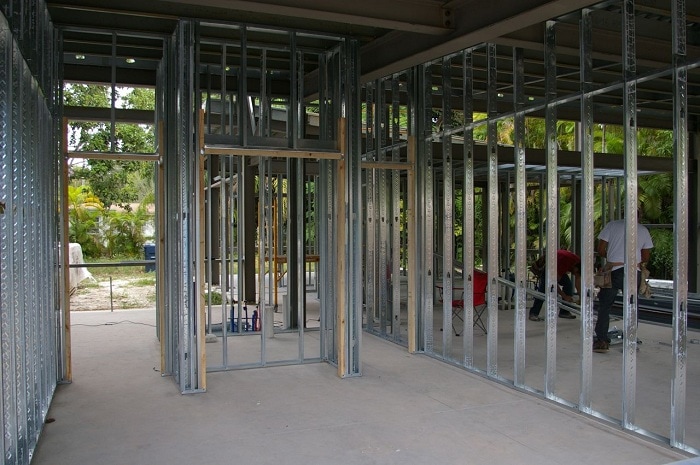 Metal Framing for Light Partition Wall